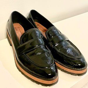 Black loafers